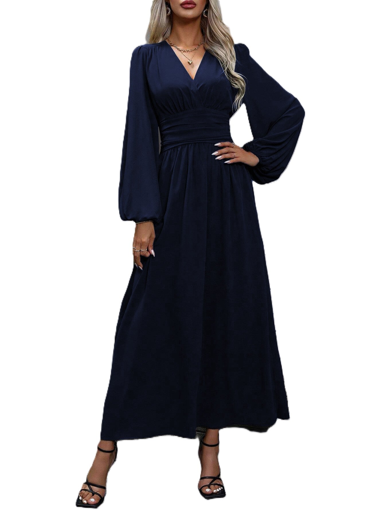 Grace Split Maxi Dress - modelita.nl