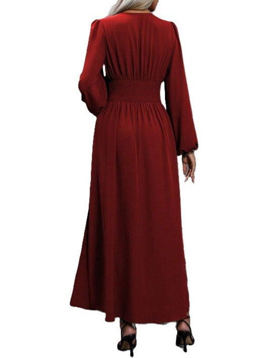 Grace Split Maxi Dress - modelita.nl