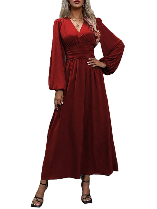 Grace Split Maxi Dress - modelita.nl