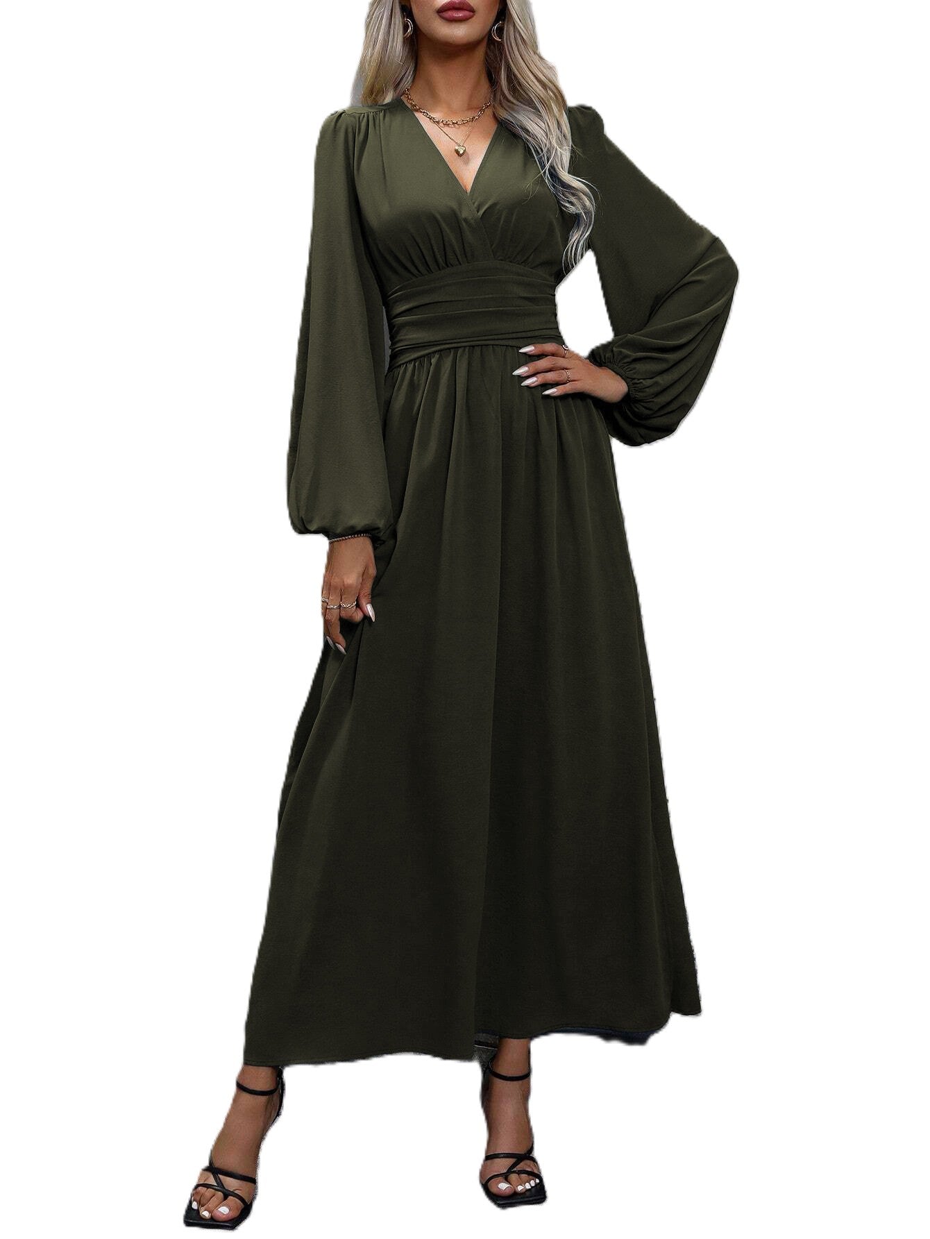 Grace Split Maxi Dress - modelita.nl