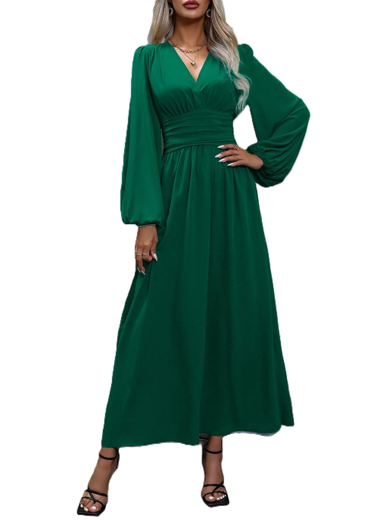 Grace Split Maxi Dress - modelita.nl