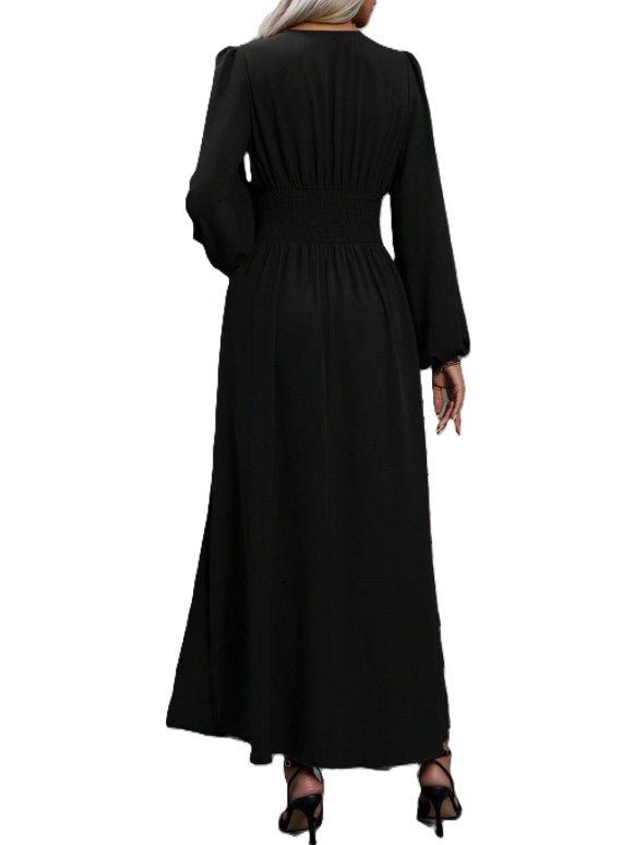Grace Split Maxi Dress - modelita.nl