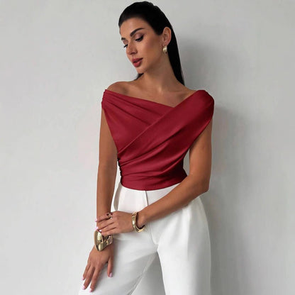 Graceful Drape Top - modelita.nl