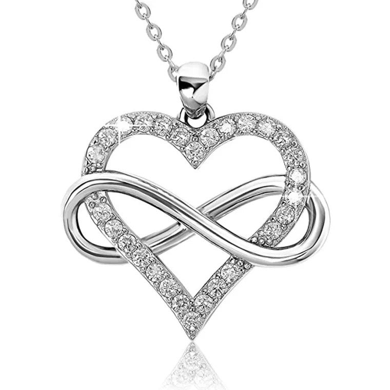Infinity Love Sleutelbeenketting - modelita.nl