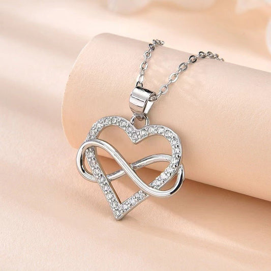 Infinity Love Sleutelbeenketting - modelita.nl