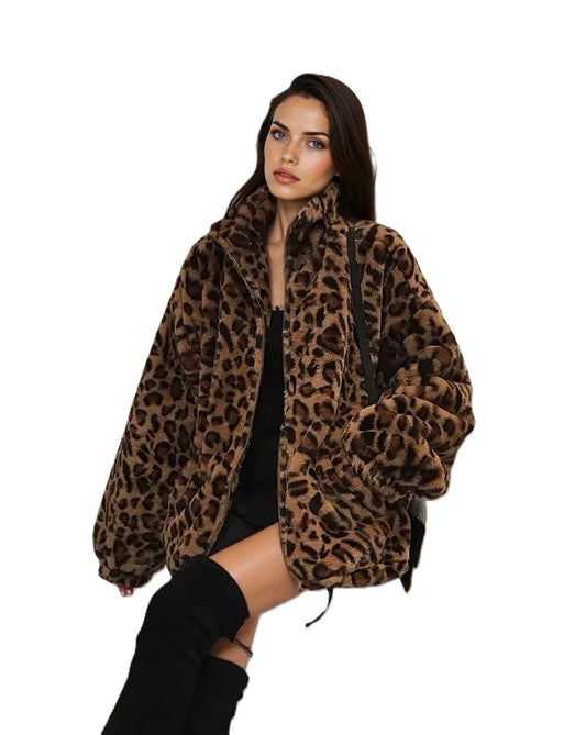 Leona Faux Fur Jas - modelita.nl
