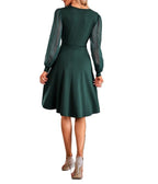 Lumière Jacquard Jurk - modelita.nl