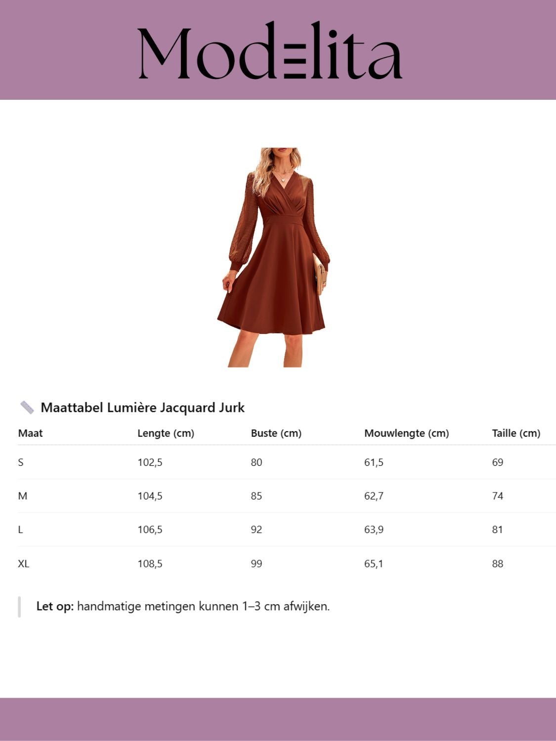 Lumière Jacquard Jurk - modelita.nl