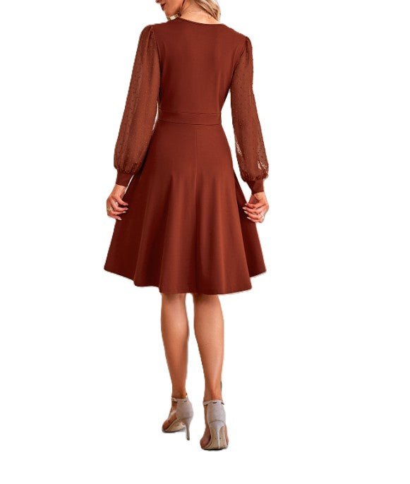 Lumière Jacquard Jurk - modelita.nl