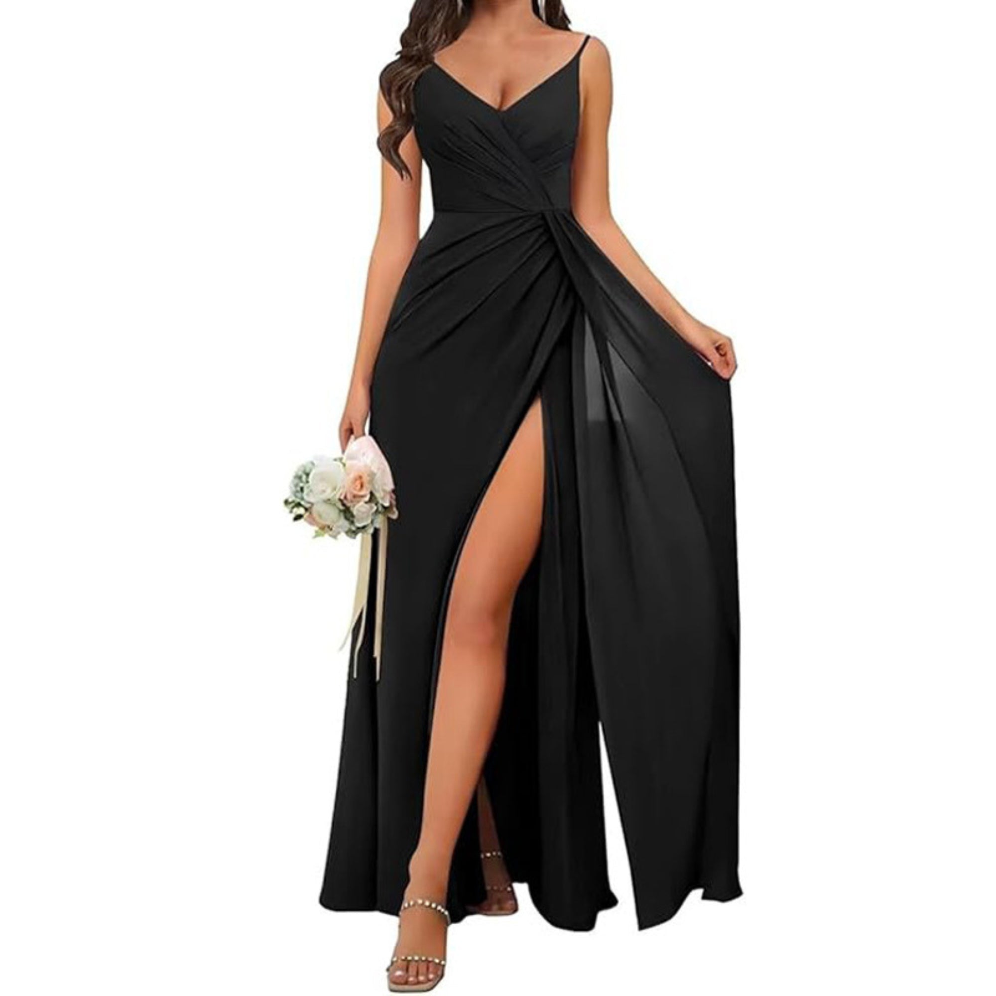 Lunaria Bridesmaid Maxi Jurk - modelita.nl