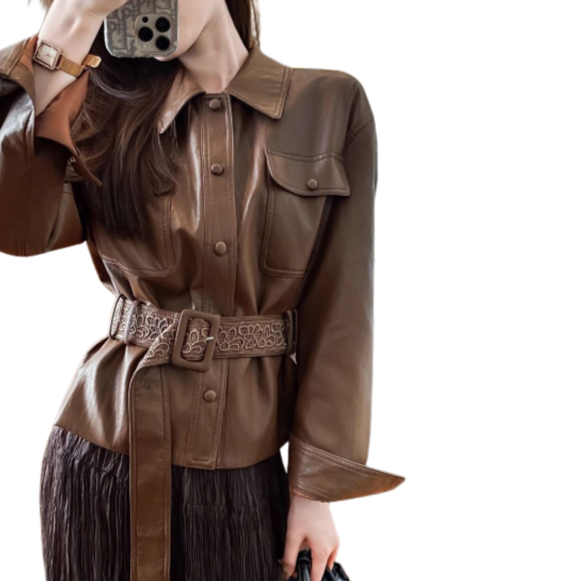 Lunéa Belted Jacket - modelita.nl