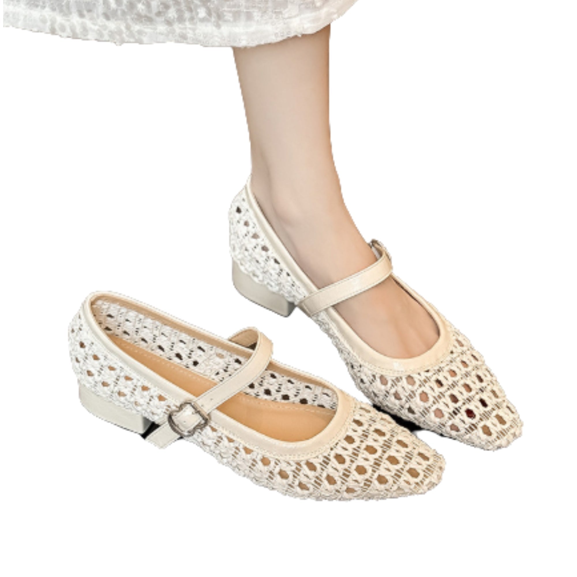 Lunéa Woven Heels - modelita.nl