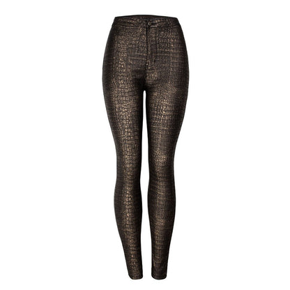 LuxeCroc PU Legging - modelita.nl