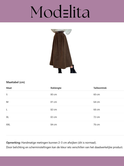 Cordelia Corduroy Rok
