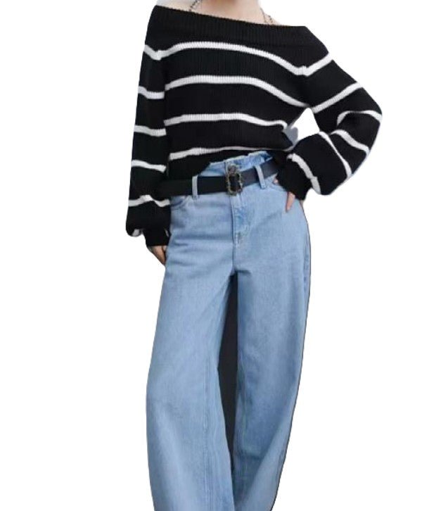 Marcea Stripe Trui - modelita.nl