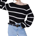 Marcea Stripe Trui - modelita.nl