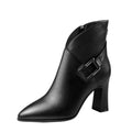 Midnight Zip Heel Boots - modelita.nl