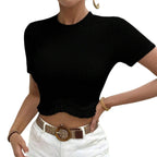 Modelita Fringe Knit Top - modelita.nl