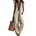 Modelita Linen Flow Jumpsuit - modelita.nl