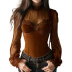 Modelita Midnight Lace Top - modelita.nl