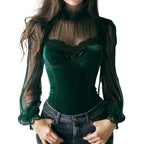 Modelita Midnight Lace Top - modelita.nl