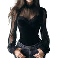 Modelita Midnight Lace Top - modelita.nl