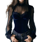 Modelita Midnight Lace Top - modelita.nl