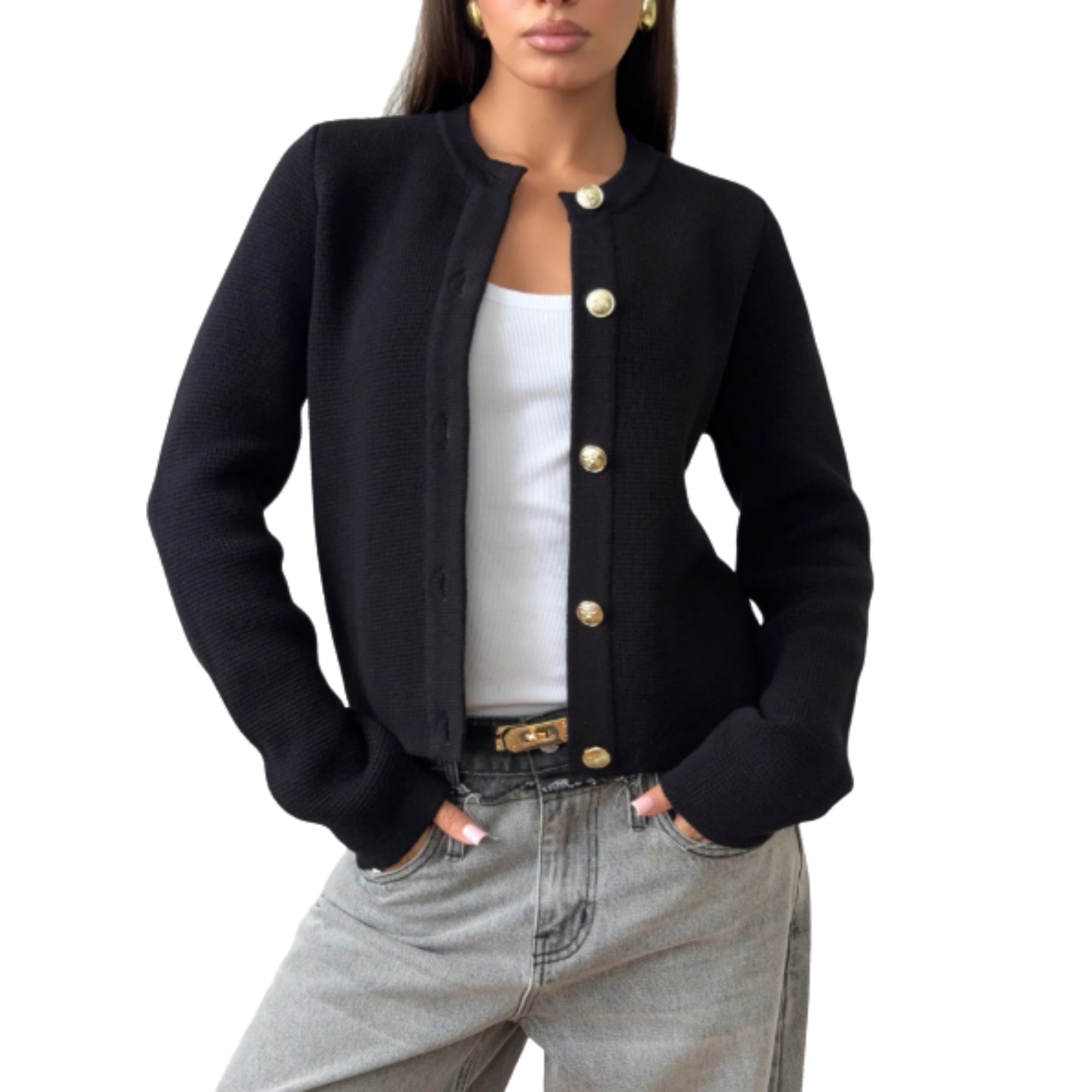 Monroe Knit Cardigan - modelita.nl