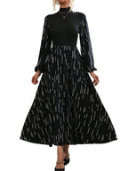 Noir Grace Dress - modelita.nl