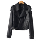 NOIRÉ Leather Jacket - modelita.nl