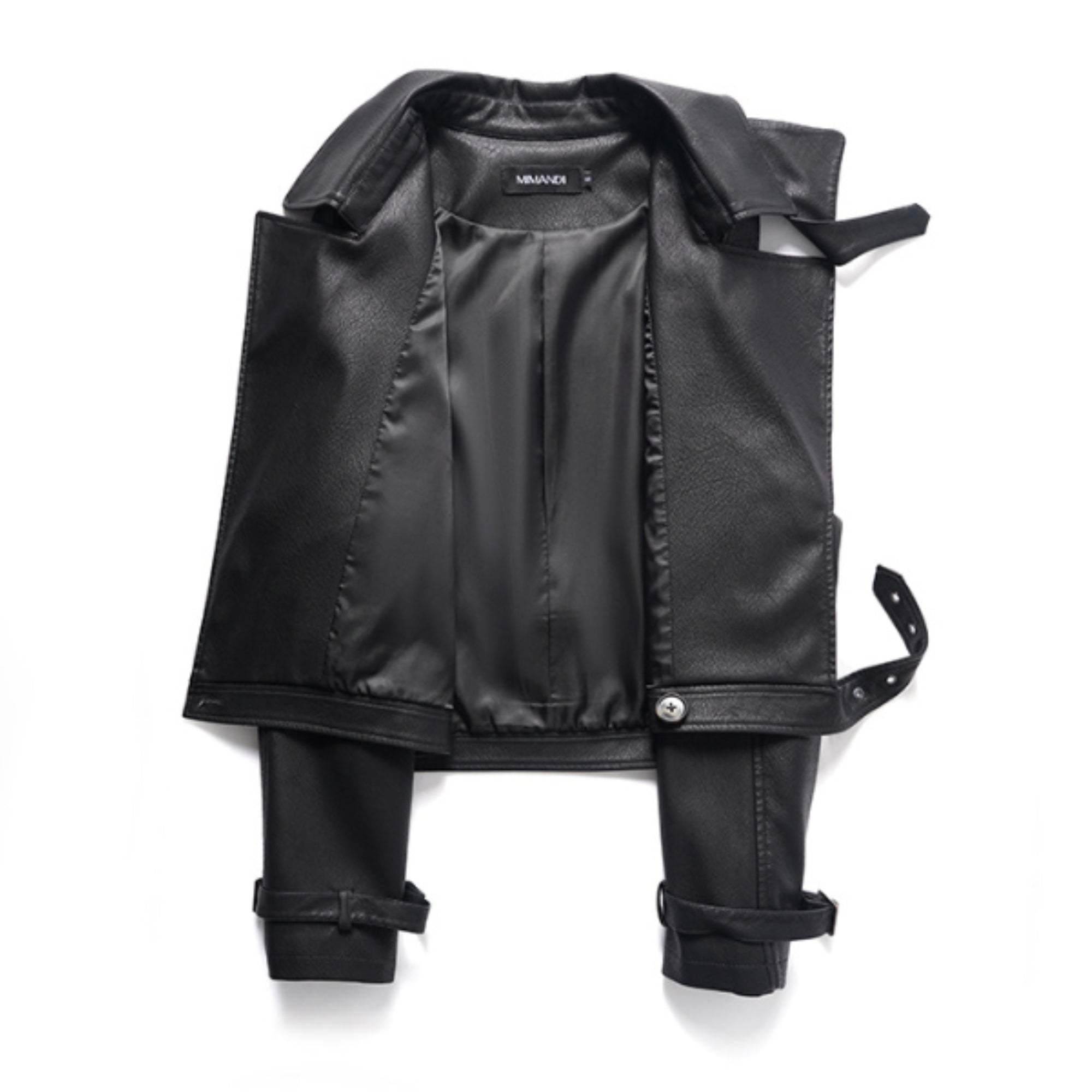 NOIRÉ Leather Jacket - modelita.nl