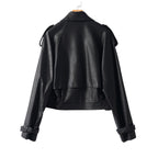 NOIRÉ Leather Jacket - modelita.nl