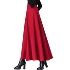 NoirGrace Wool Skirt - modelita.nl