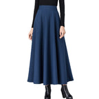 NoirGrace Wool Skirt - modelita.nl