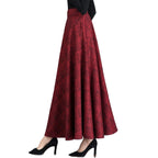 NoirGrace Wool Skirt - modelita.nl