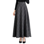 NoirGrace Wool Skirt - modelita.nl