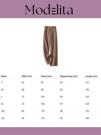Oatlane Wide Broek - modelita.nl