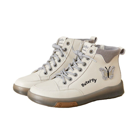 Papillon Leather Sneakers - modelita.nl