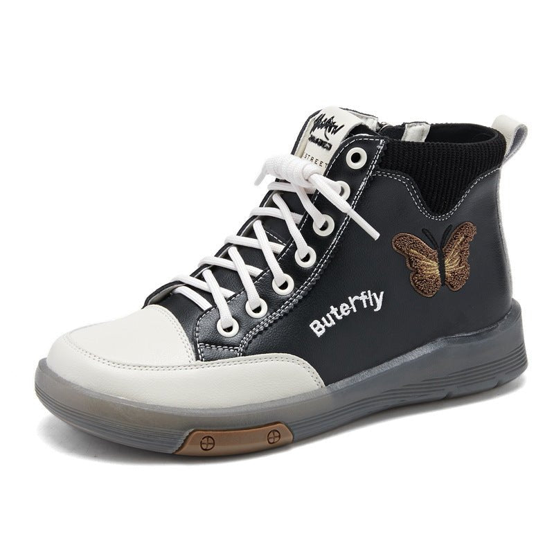 Papillon Leather Sneakers - modelita.nl