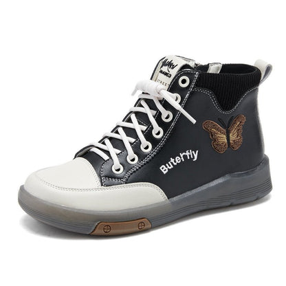 Papillon Leather Sneakers - modelita.nl