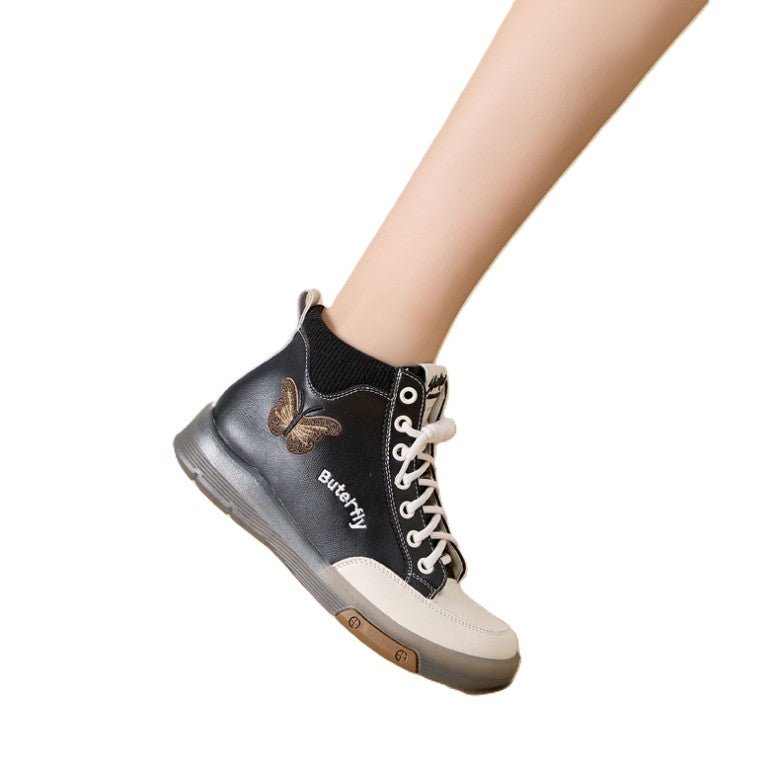 Papillon Leather Sneakers - modelita.nl