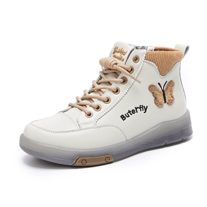 Papillon Leather Sneakers - modelita.nl