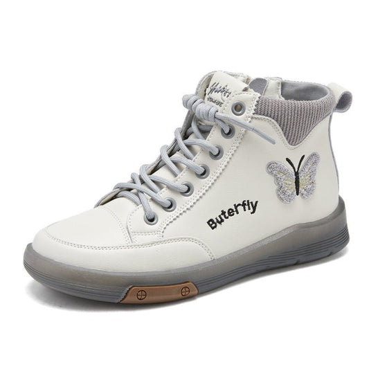 Papillon Leather Sneakers - modelita.nl