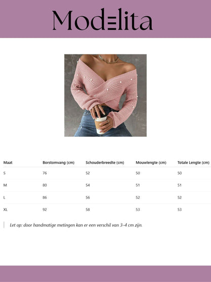 Pearl Embrace Trui - modelita.nl
