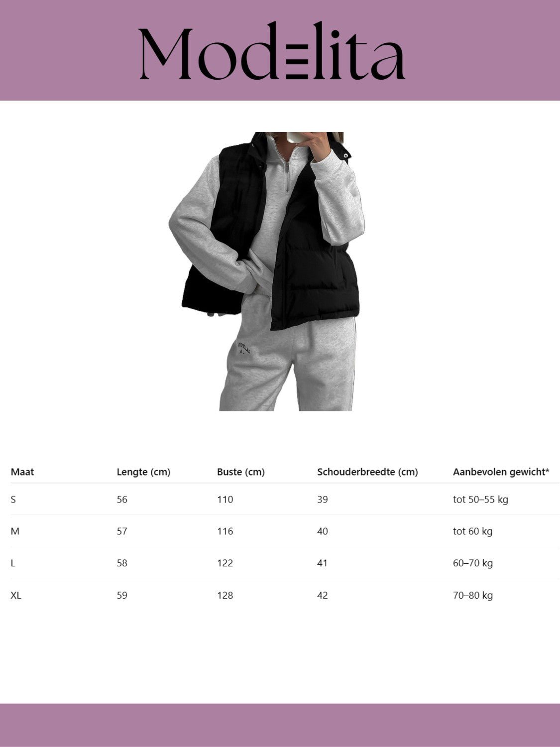Puffer Pulse Vest - modelita.nl