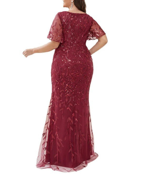 Radiant Bloom Evening Jurk - modelita.nl