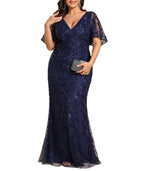 Radiant Bloom Evening Jurk - modelita.nl