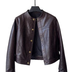 RAVEN Leather Jacket - modelita.nl