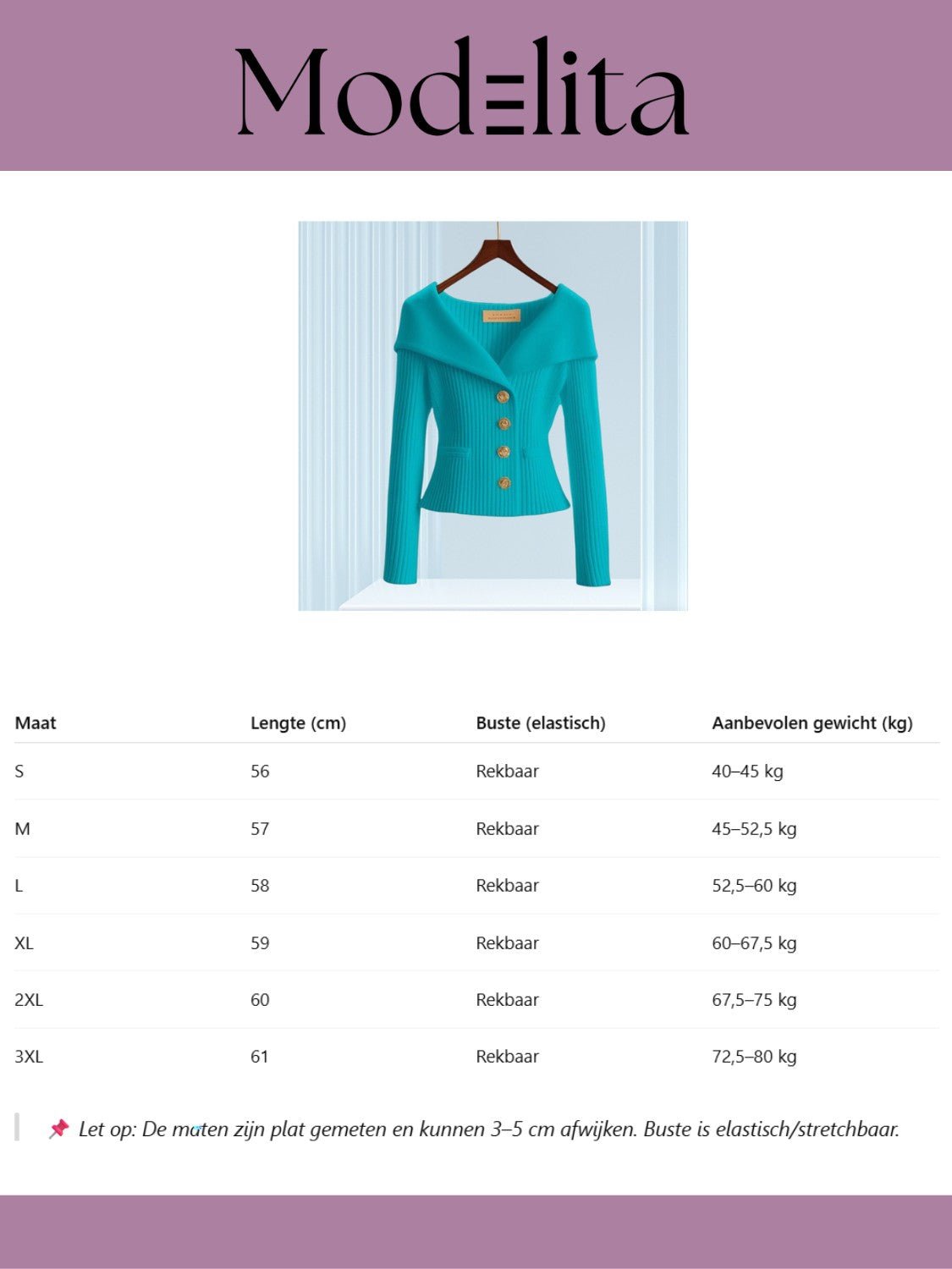 Regina Edge Blazer - modelita.nl