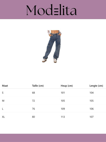 Retro Cargo Denim - modelita.nl